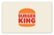 Front Zoom. Burger King - $10 eGift Code (Digital Delivery) [Digital].