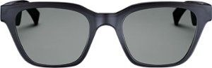 Bose - Frames Alto Small — Classic Angular Bluetooth Audio Sunglasses - Black - Front_Zoom