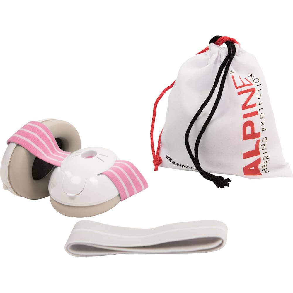Alt View 11. Alpine Hearing Protection - Muffy Baby Earmuffs - Pink.