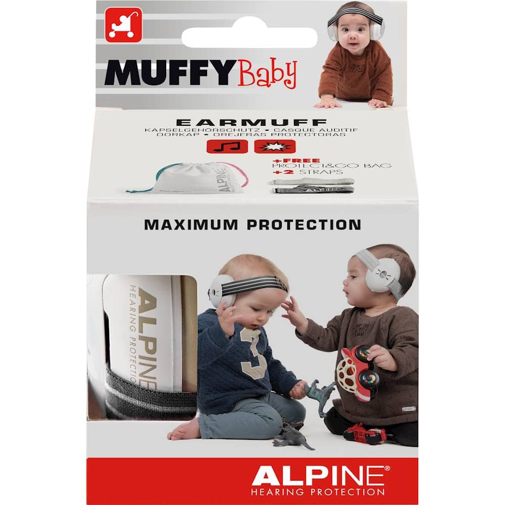 Customer Reviews Alpine Hearing Protection Muffy Baby Earmuffs Black 111.82.333 Best Buy