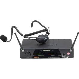 Samson - AirLine 77 UHF Wireless Bidirectional Qe Condenser Microphone System - Black