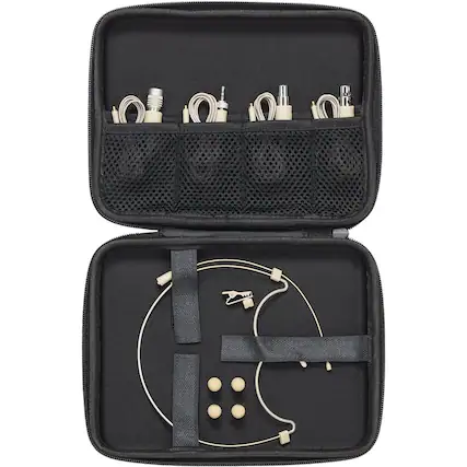 Front. Samson - Electret Condenser Vocal Microphone - Beige.