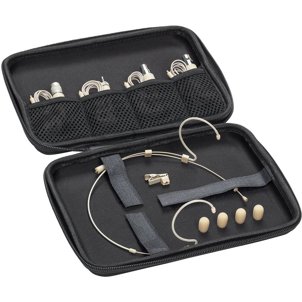 Left. Samson - Electret Condenser Vocal Microphone - Beige.