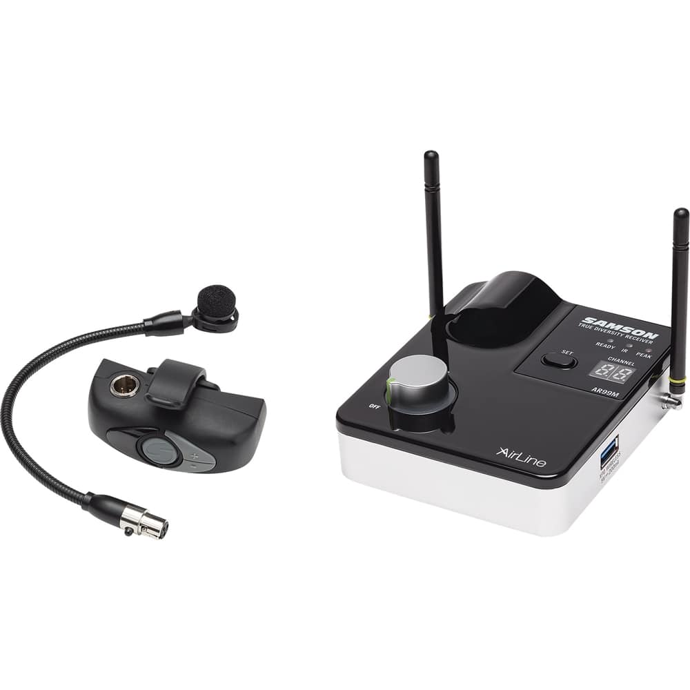 Samson - AirLine Wireless Condenser Instrument Microphone System - Black price history on PriceWatchPro