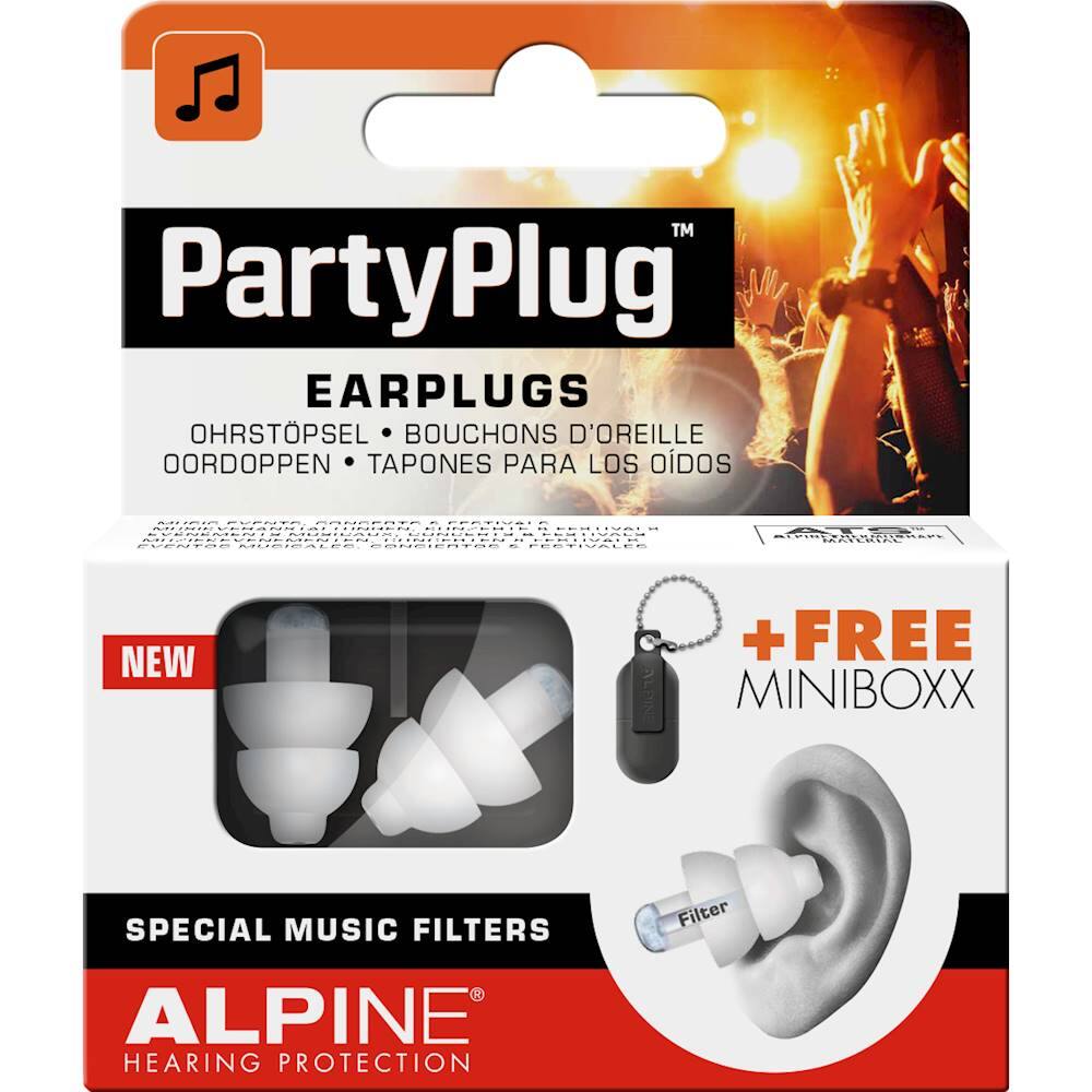 Customer Reviews: Alpine Hearing Protection PartyPlug Earplug Set White ...