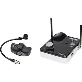 Samson - AirLine Wireless Condenser Instrument Microphone System - Black