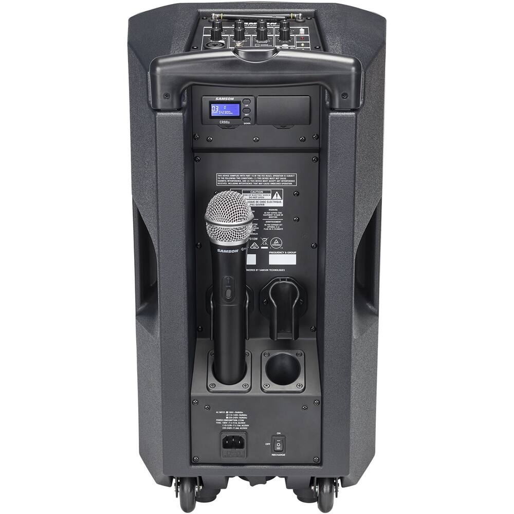 Alt View 15. Samson - Expedition 10" 300W 2-Way PA Speaker - Black.