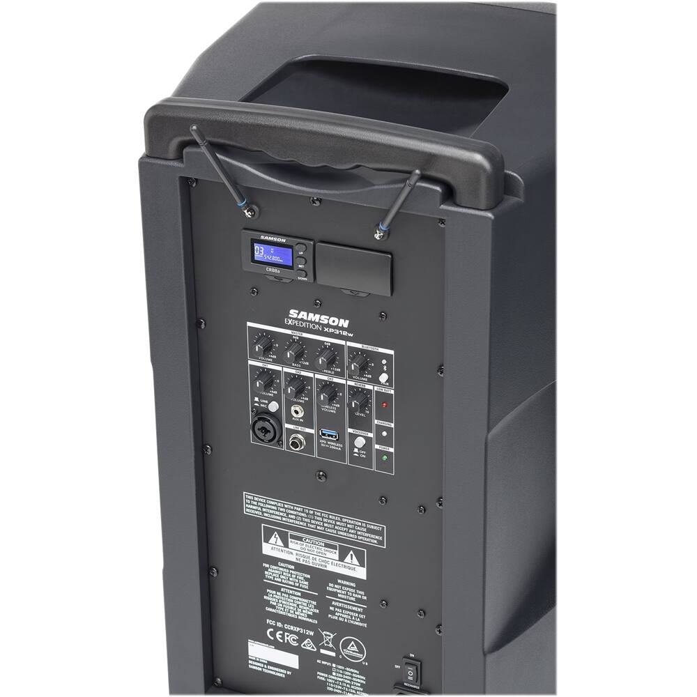 Alt View 15. Samson - Expedition 12" 300W 2-Way PA Speaker - Black.