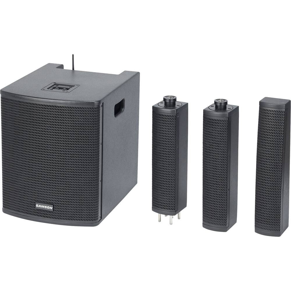 Alt View 13. Samson - Resound 1400W 2-Way PA Speaker - Black.
