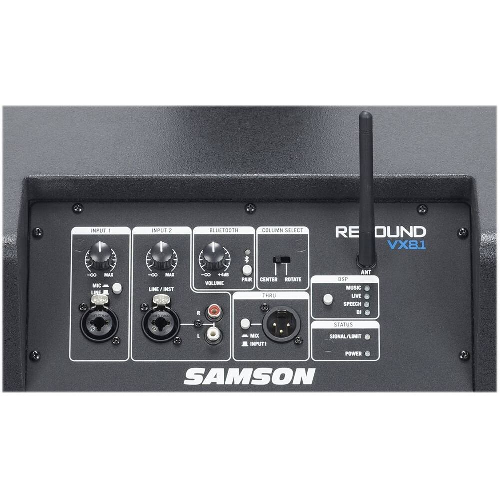 Alt View 17. Samson - Resound 1400W 2-Way PA Speaker - Black.