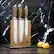 Alt View 15. Schmidt Brothers - Bonded Teak 7-Piece Knife Block Set - Teak Wood / Stainless Steel.