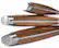 Alt View 17. Schmidt Brothers - Bonded Teak 7-Piece Knife Block Set - Teak Wood / Stainless Steel.