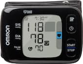 Omron - 7 Series - Wireless Wrist Blood Pressure Monitor - Black/Gray