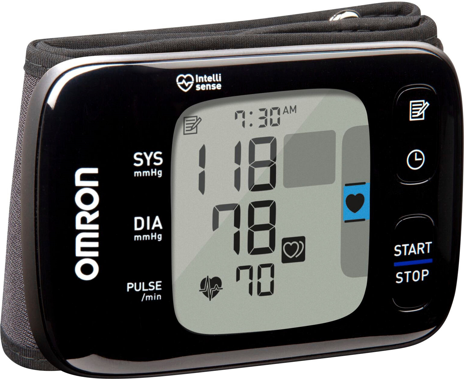 Omron 3 Series Automatic Upper Arm Blood Pressure Monitor Black/White  BP7100 - Best Buy