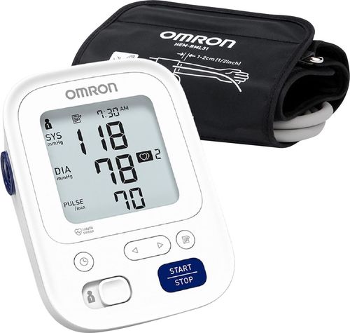 Omron - 5 Series Upper Arm Blood Pressure Monitor - White was $64.99 now $45.99 (29.0% off)