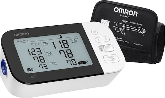 Omron 7 Series Wireless Upper Arm Blood Pressure Monitor White