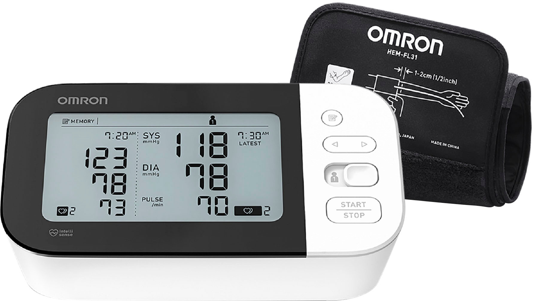 OMRON 7 Series Blood Pressure Monitor (BP6350), Portable Wireless Wrist  Monitor, Digital Bluetooth Blood Pressure Machine, Stores Up To 90 Readings  - Yahoo Shopping
