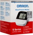 Alt View 13. Omron - 5 Series - Wireless Upper Arm Blood Pressure Monitor - White/Black.