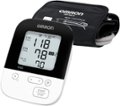 Left. Omron - 5 Series - Wireless Upper Arm Blood Pressure Monitor - White/Black.