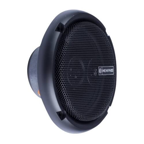 Alt View 11. Memphis Car Audio - Power Reference 6-1/2" 3-Way Car Speakers (Pair) - Black.
