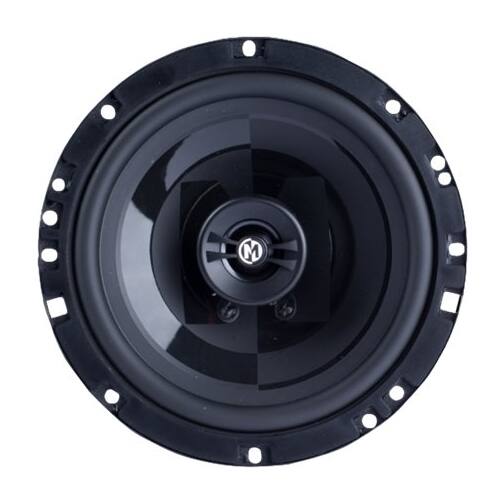 Front. Memphis Car Audio - Power Reference 6-3/4" 2-Way Car Speakers (Pair) - Black.