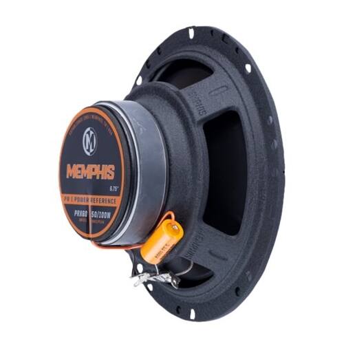 Alt View 13. Memphis Car Audio - Power Reference 6-3/4" 2-Way Car Speakers (Pair) - Black.