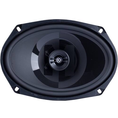 Front. Memphis Car Audio - Power Reference 6" x 9" 2-Way Car Speakers (Pair) - Black.