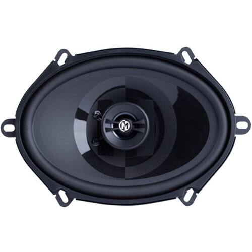 Front. Memphis Car Audio - Power Reference 5" x 7" 2-Way Car Speakers (Pair) - Black.
