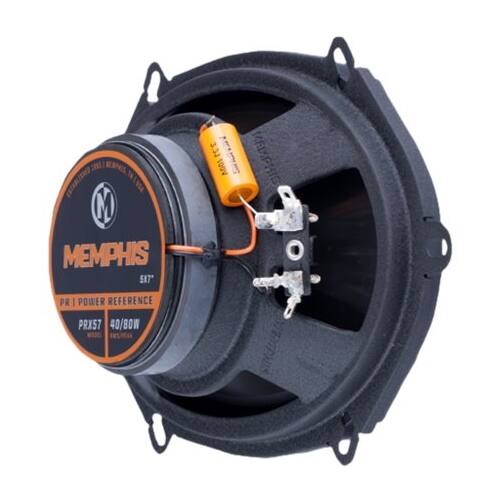 Alt View 12. Memphis Car Audio - Power Reference 5" x 7" 2-Way Car Speakers (Pair) - Black.