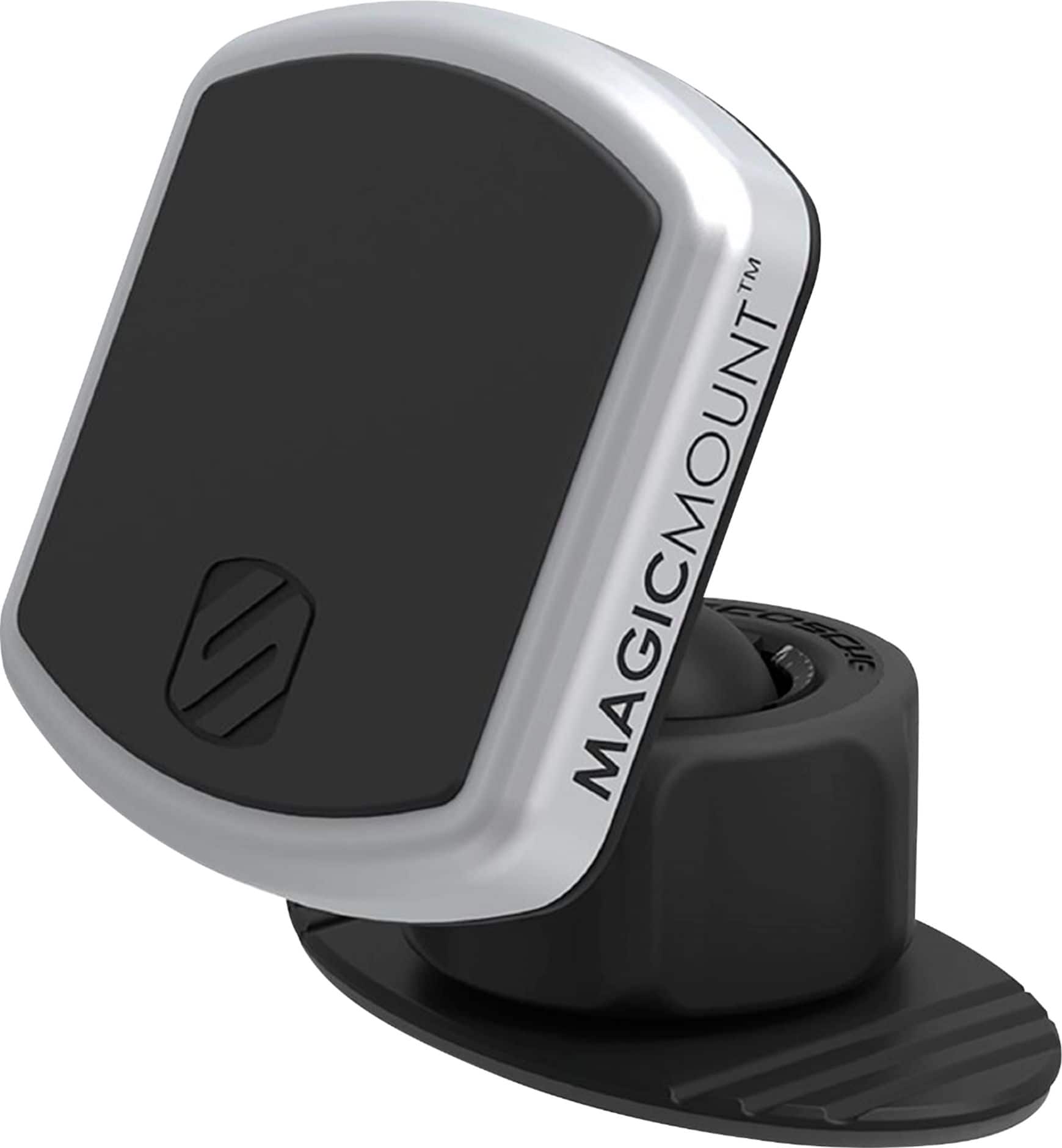 Front. Scosche - MagicMount Pro Dash Mount - Black.