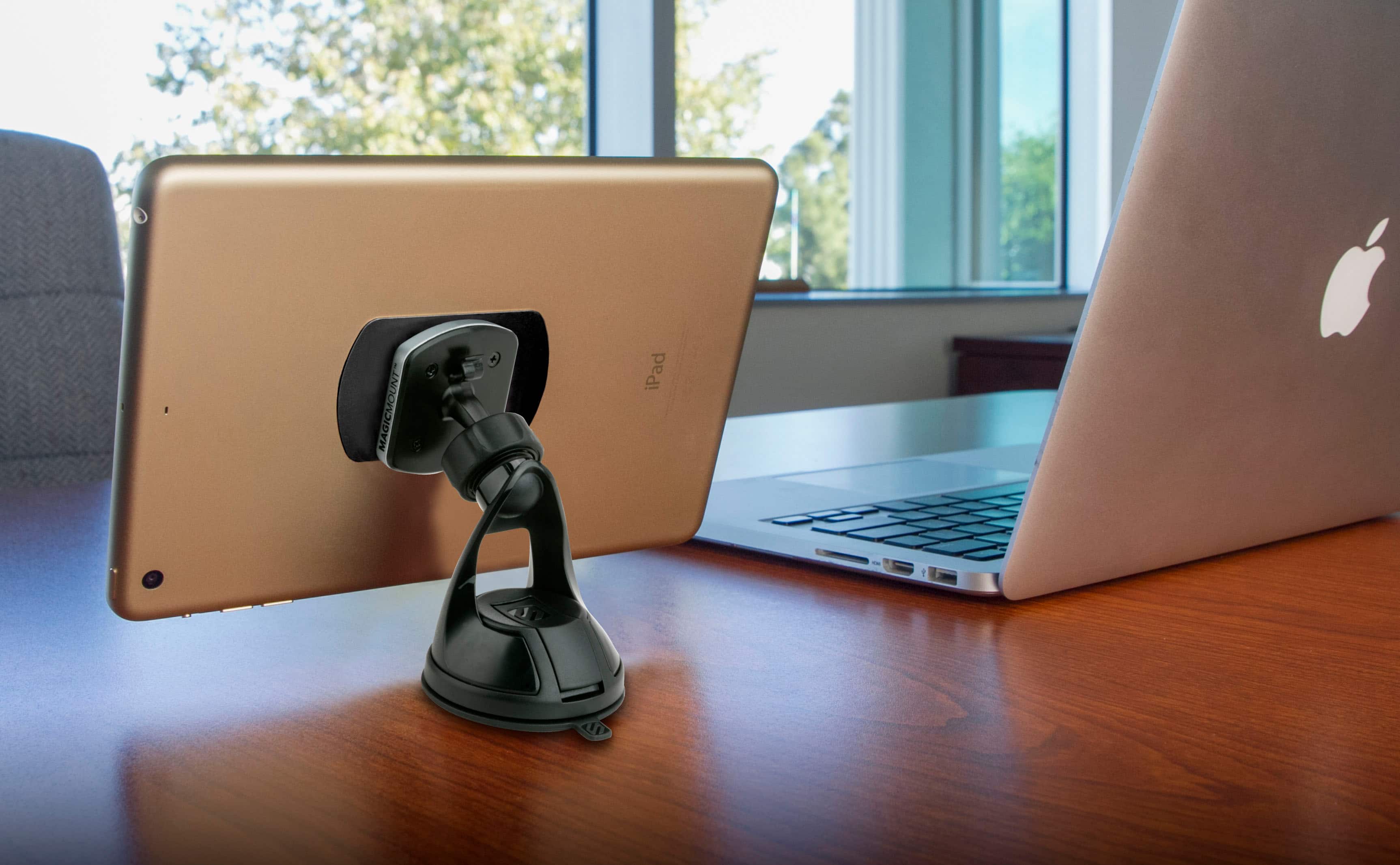 Alt View 13. Scosche - MagicMount Pro Window/Dash Magnetic Holder for Mobile Phones - Black.