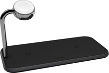 ZENS - 20W Qi Certified Wireless Charging Pad for iPhone®/Android - Black