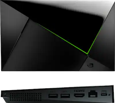NVIDIA SHIELD Android TV Pro 16GB 4K HDR Streaming Device with Google Assistant and GeForce NOW Black