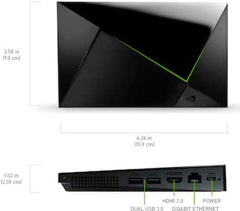 NVIDIA SHIELD Android TV Pro 16GB 4K HDR Streaming Device with NVIDIA SHIELD Android TV Pro 16GB 4K HDR Streaming Device with