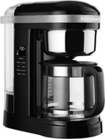 KitchenAid - 12-Cup Coffee Maker - Onyx Black - Front_Zoom
