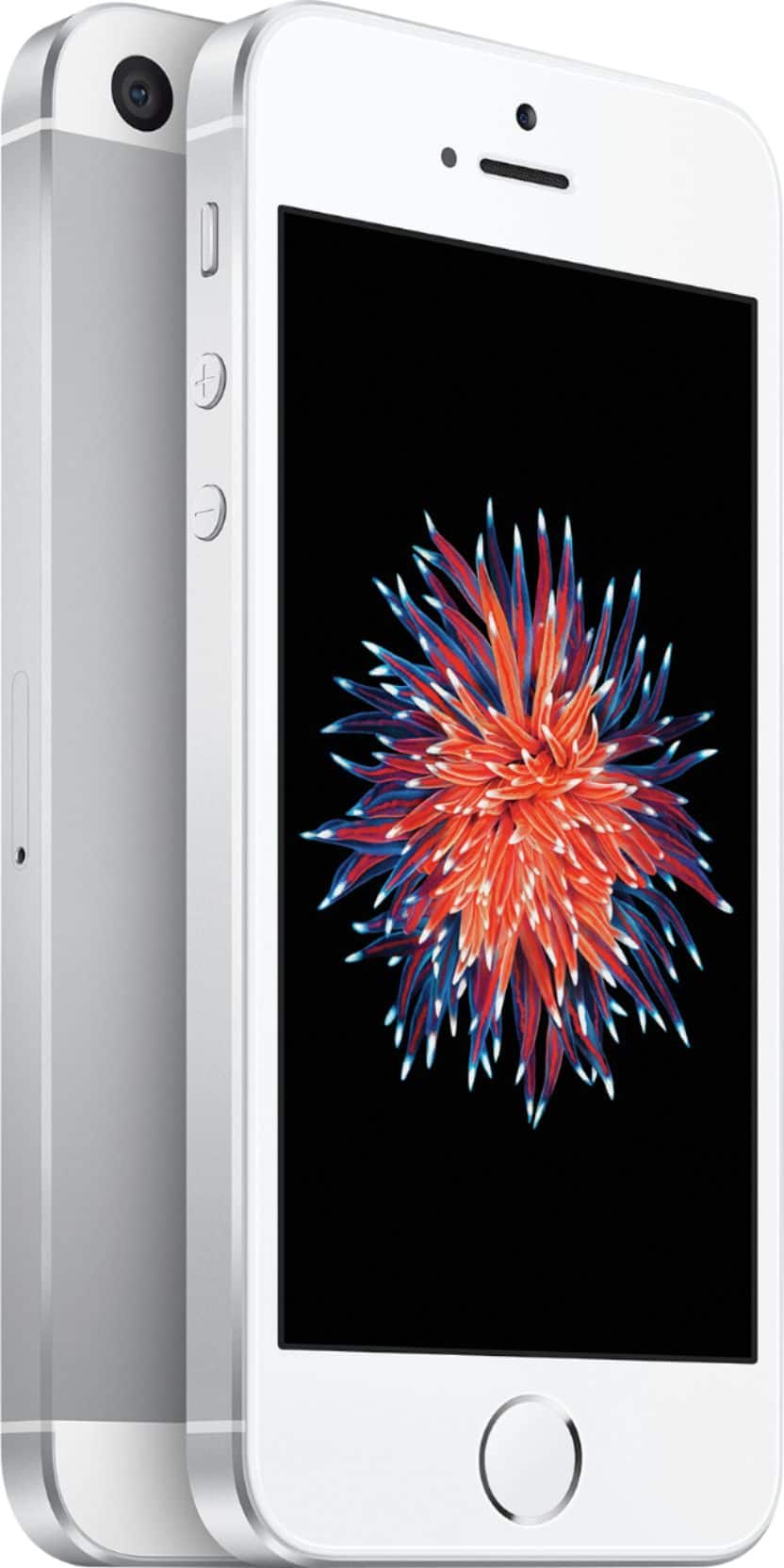 Simple Mobile Apple iPhone SE (1st generation) Silver - Best Buy