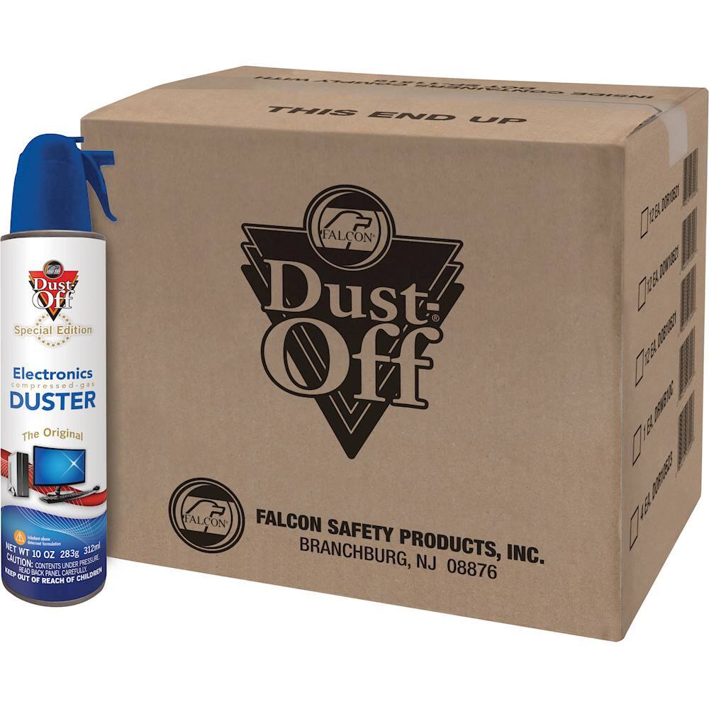 Best Buy DustOff 10Oz. Compressed Gas Duster (12Pack) DOW105212