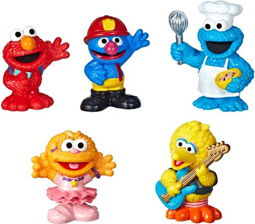 Sesame Street - Neighborhood Friends 3 Figures (5-Count) - Styles May Vary was $14.99 now $10.99 (27.0% off)