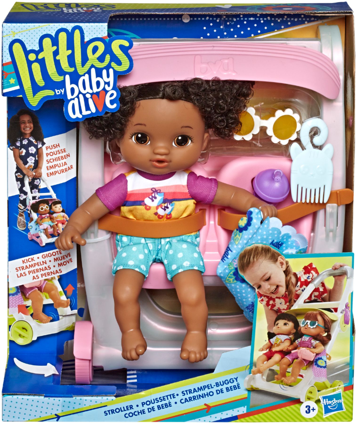Best Buy: Baby Alive Littles Push'n Kick Stroller Styles May Vary E6703