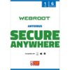Webroot - Antivirus Protection and Internet Security – Software (6 Devices) (1-Year Subscription) - Android, Apple iOS, Mac OS, Windows