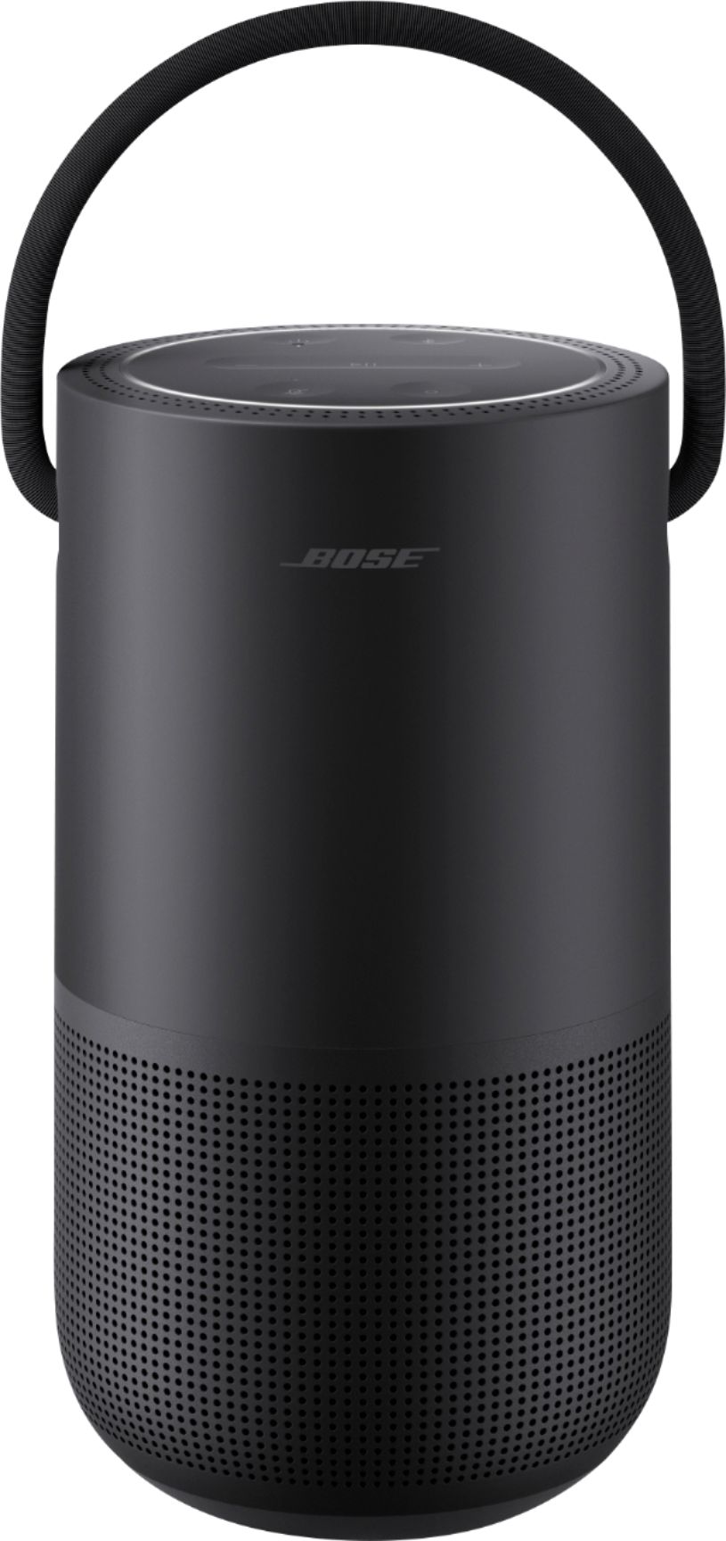 Sleutel haspel Distributie Bose Portable Smart Speaker with built-in WiFi, Bluetooth, Google Assistant  and Alexa Voice Control Triple Black 829393-1100 - Best Buy
