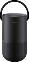 Bose - Portable Smart Speaker with built-in WiFi, Bluetooth, Google Assistant and Alexa Voice Control - Triple Black - Front_Zoom