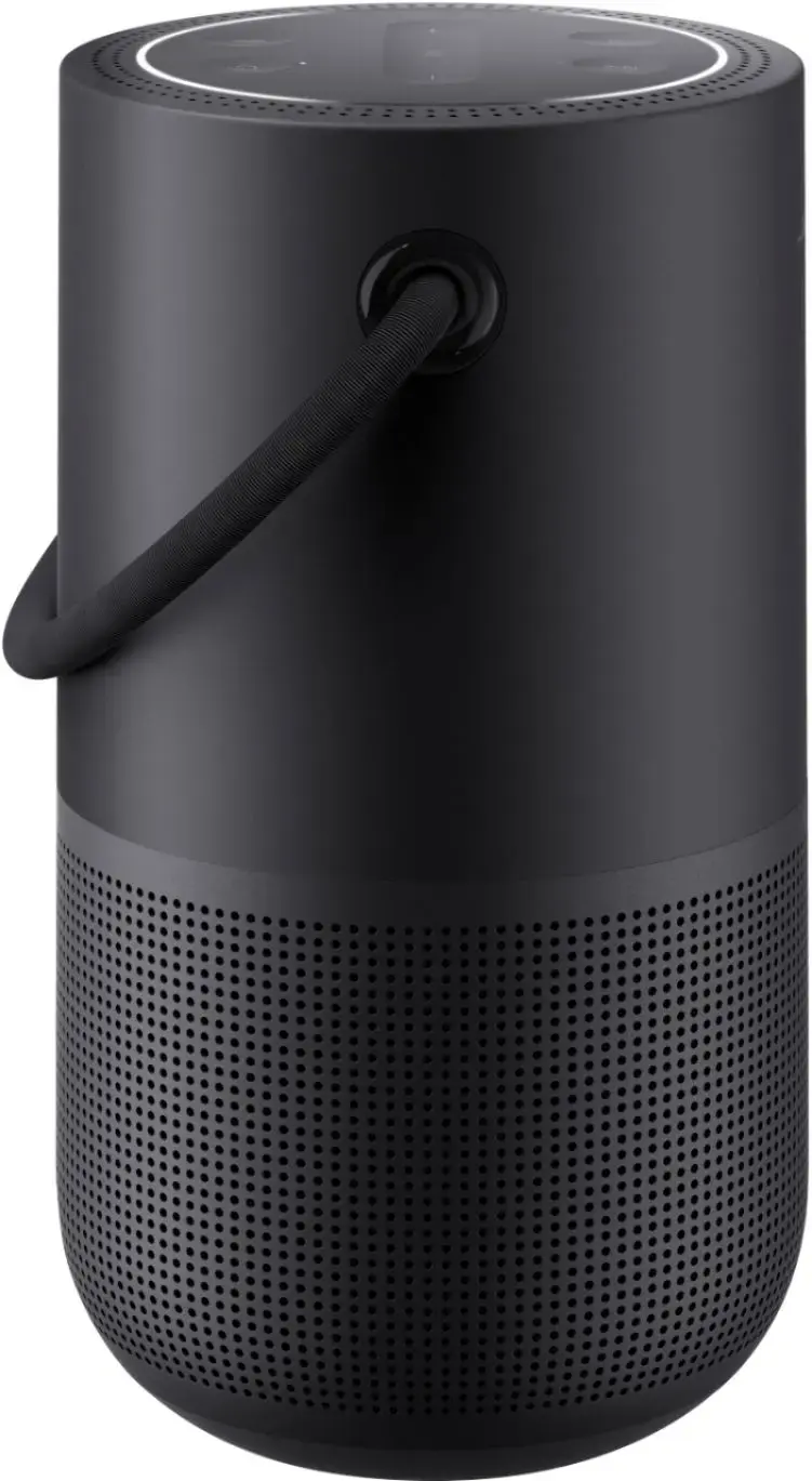 Bose Portable Smart Speaker with built in WiFi, Bluetooth, Google Assistant and Alexa Voice