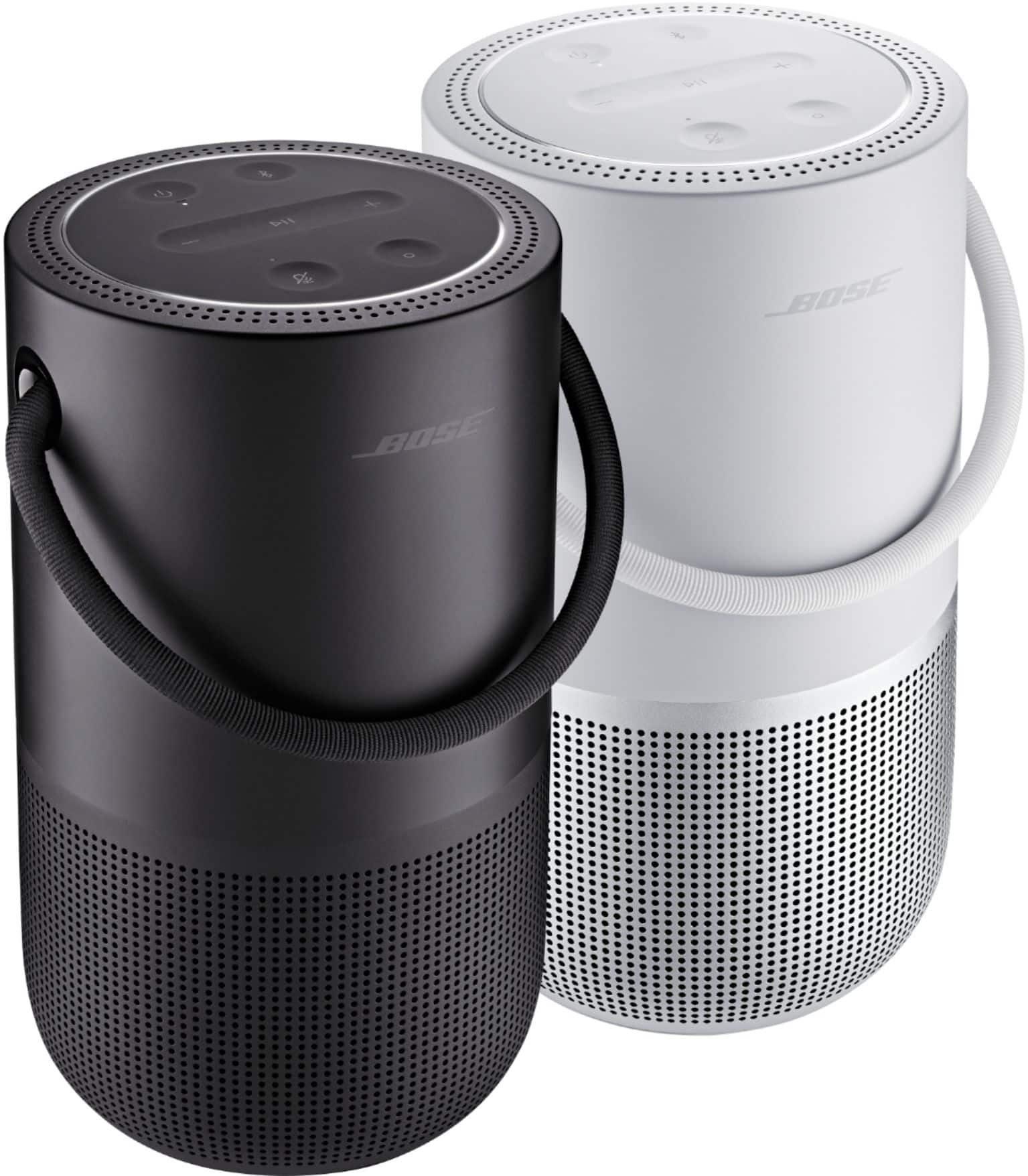 Alt View 16. Bose - Portable Smart Speaker with built-in WiFi, Bluetooth, Google Assistant and Alexa Voice Control - Triple Black.