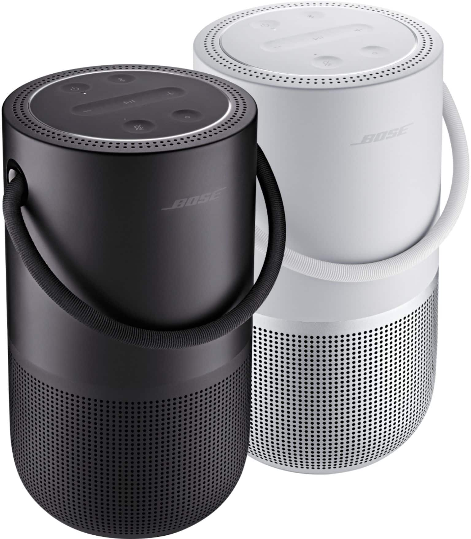 Zo snel als een flits Zwerver datum Bose Portable Smart Speaker with built-in WiFi, Bluetooth, Google Assistant  and Alexa Voice Control Triple Black 829393-1100 - Best Buy