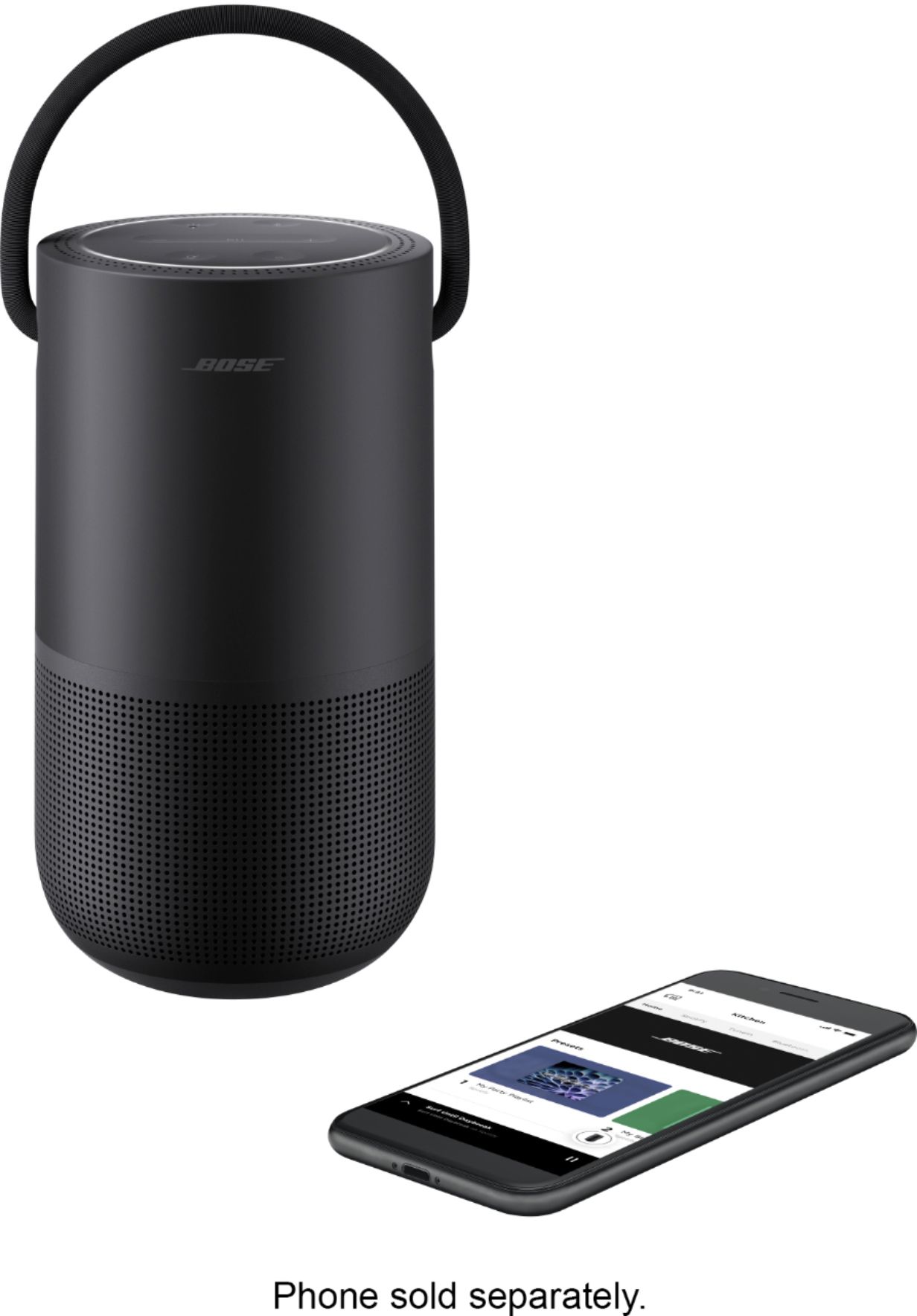 Bose Portable Smart Speaker with built-in WiFi, Bluetooth, Google