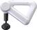 Angle. Theragun - G3 Premium Handheld Percussive Massage Device with Travel Case - White.