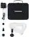 Left. Theragun - G3 Premium Handheld Percussive Massage Device with Travel Case - White.