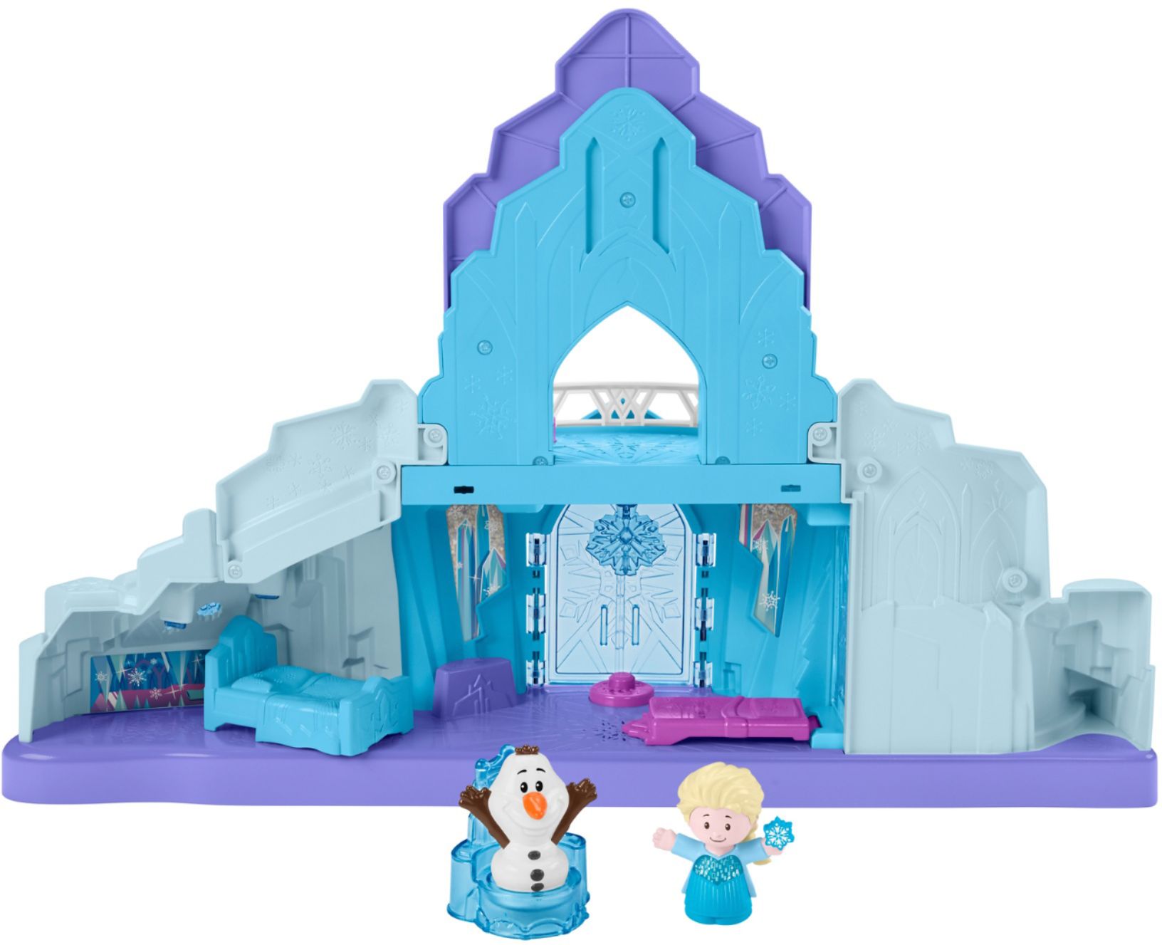 Best Buy Disney Frozen Elsa S Ice Palace By Little People Ggv29