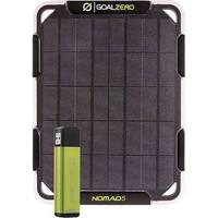 Goal Zero - Flip 12 Solar Recharging Kit - Black/Green - Front_Standard